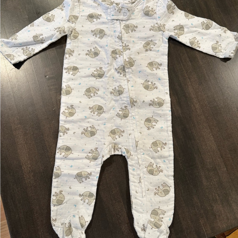 Aden and Ana’s Comfort Zip Front Footie Pajama